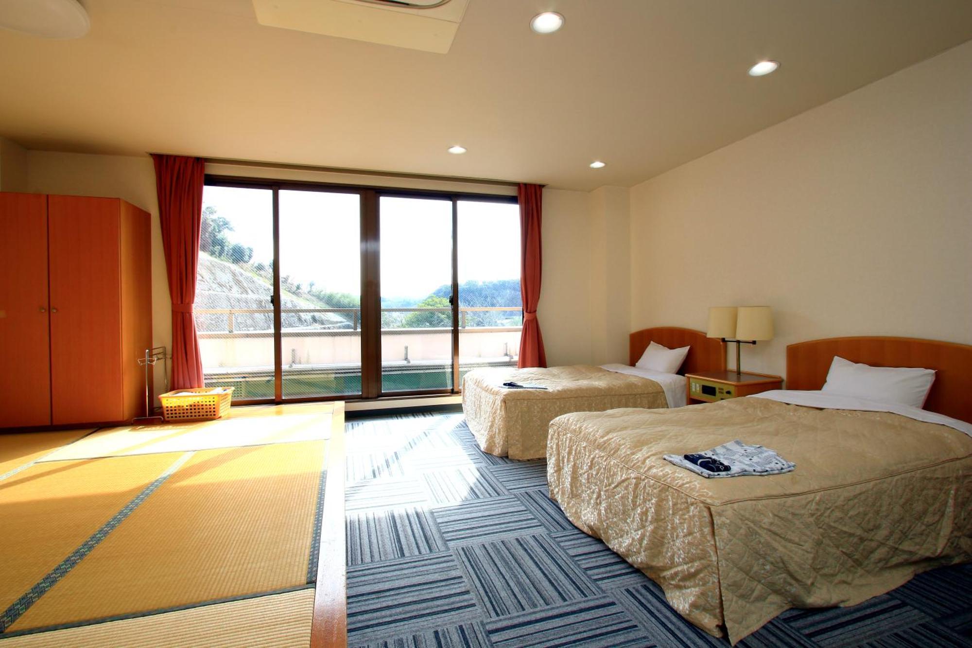 Hotel Taihei Onsen Kanoya Exteriör bild